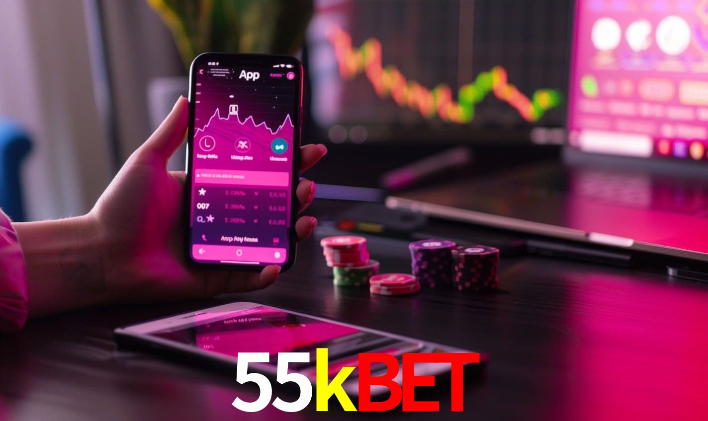 Comparação APP mobile vs versão web da 55kbet